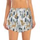 thumbnail image 2 of Balery Winter Forest Animals Pantalones cortos deportivos para mujer con forro y dos bolsillos, elásticos, para entrenamiento, gimnasio, yoga-XX-Large, 2 of 7