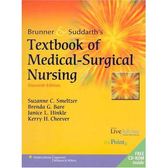Pre-Owned Brunner and Suddarth's Textbook of Medical-Surgical Nursing (Brunner & Suddarth's Textbook of Medical-Surgical Nursing) Paperback