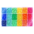 thumbnail image 2 of Hello Hobby - Rainbow Craft Bead Box - 3200 Pieces - USHH6671, 2 of 5