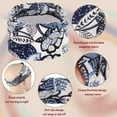 thumbnail image 3 of HBlife 8 Pack Fashion Headbands Boho Sports Stretchy Sweat Bands Non Slip Hairbands for Women Girls, 3 of 7