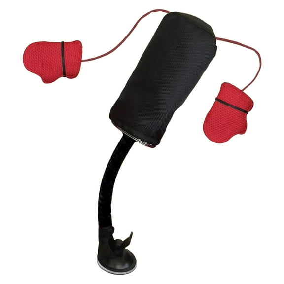 Punching Toy Bag Teaser Toy with Boxing Gloves for Felines Cats Plaything for Indoor Felines