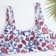 thumbnail image 5 of Traje de baño de 2 piezas para mujer, trajes de baño para mujer, bikini de color liso, traje de baño de playa para mujer, traje de baño dividido para mujer, 5 of 8