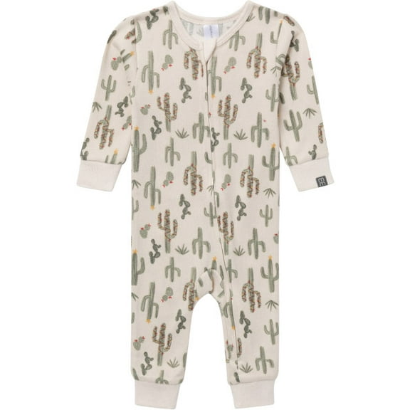 Modern Moments by Gerber Neutral 1Pc Tight Fitting Footless Pajama Sizes (12 Months-Kids)