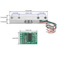 thumbnail image 4 of Capteur de Poids de Cellule de Charge Numérique-4 Ensembles 1KG Cellule de Charge HX711 Module Amplificateur de Pesée Publicitaire Capteur de Pression Amplificateur de Cellule, 4 of 7