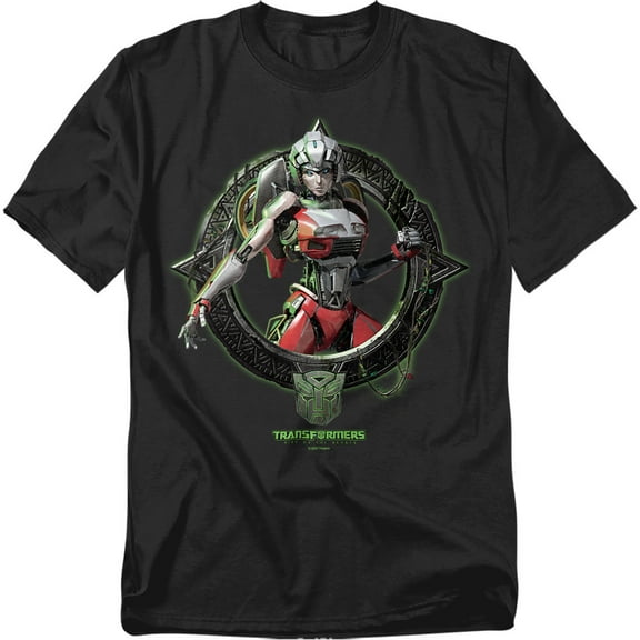 Transformers T-Shirt Arcee Circle Frame Unisex Graphic Tee for Men & Women