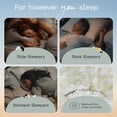 thumbnail image 4 of Almohada Refill Coop Home Goods Extra Oomph, espuma viscoelástica, 225 g, 4 of 7