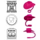 thumbnail image 4 of Toppers de pajita para vasos de 30oz 40oz | Paquete de 4 Fundas de Paja para Sombrero de Vaquero Multicolor | Accesorios de taza divertida de silicona de grado alimenticio de 10 mm | Reutilizable, a, 4 of 5