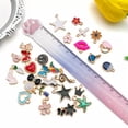 thumbnail image 6 of U8MO 10/30pcs Alloy Enamel Charms Pendants for Jewelry Making Earrings Bracelet-14# 10pcs unicorn 14x17mm, 6 of 9