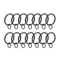 thumbnail image 5 of Uxcell Curtain Ring Metal 1.26 inch Inner Dia Drapery Ring for Curtain Rods Black 28Pcs, 5 of 5