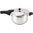 thumbnail image 1 of Stainless Steel Pressure Cooker, Multifunctional with Safety Valve, 80KPA, Handle, Cooking Pot for Fast Efficient Cooking (10L), 1 of 8