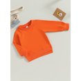 thumbnail image 3 of xiaxaixu Chandails pour Tout-Petits Garçons Filles Manches Longues Col Rond Couleur Unie Chandails à Enfiler Hauts Automne Vêtements pour Bébé, 3 of 7