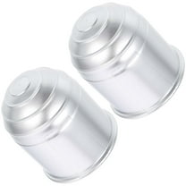 OUNONA 2pcs RV Trailer Hitch Ball Cover Plastic Tow Ball Protection Cap RV Accessories