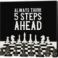 thumbnail image 1 of Great Art Now Rather be Playing Chess III-5 Steps Ahead by Tara Reed, Canvas Wall Art, 12W x 12H, 1 of 2
