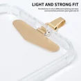 thumbnail image 3 of 3/2/1PCS 0.3MM Ultra-thin Metal Mobile Phone Case Clip Stainless Steel Lanyards Card Anti-fall Hanging Piece Patch Clips 3PCS Gold, 3 of 6
