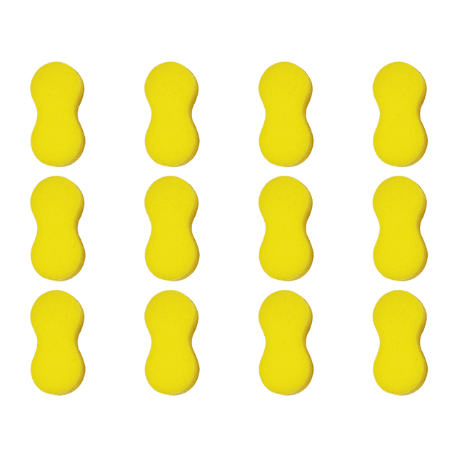 Esponja grande con forma de 8 FLhrweasw esponjas para limpieza de cocina color aleatorio de panal
