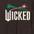 thumbnail image 2 of Wicked: Part 2 -  Wand And Broomstick Logo - Men's Short Sleeve Graphic T-Shirt, 2 of 4