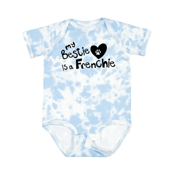 Inktastic Bestie Frenchie Boys or Girls Baby Bodysuit