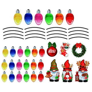 Christmas Ornament Decal Set for Kitchen Aid Mixer Stickers