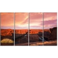 thumbnail image 2 of Chaussure de Cheval Courbée sous Ciel Nuageux - Impression sur Toile Paysage, 2 of 3