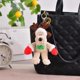 thumbnail image 1 of LLavero de peluche Kawaii Sanrio, juguetes de muñecas, lindo Pochacco, colgante de felpa, accesorios de coche, colgante de bolsa de dibujos animados, regalos de navidad, 1 of 4