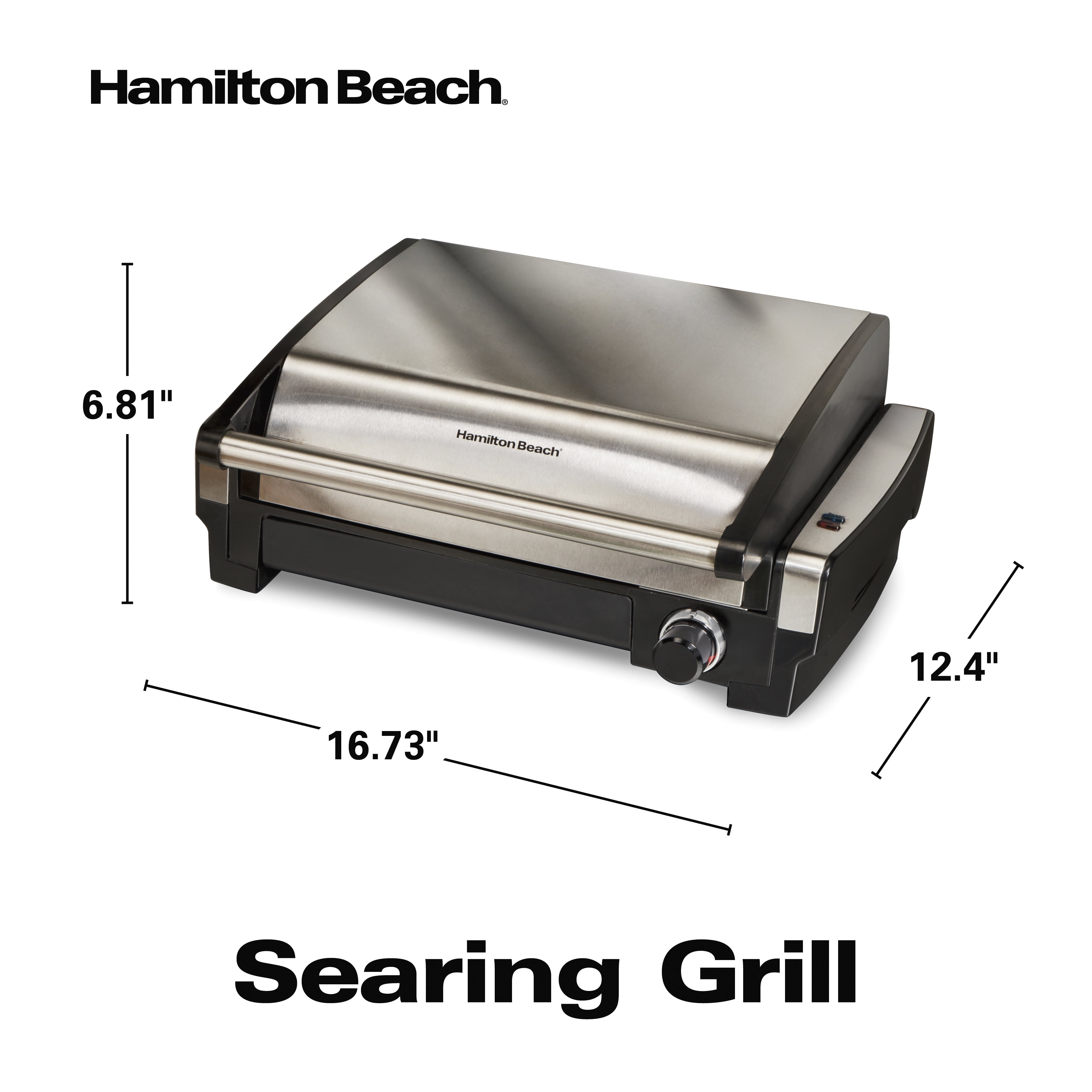Hamilton Beach Indoor Searing Grill – Dan330