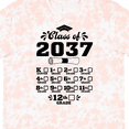 thumbnail image 4 of Inktastic Class of 2037 Graduation Checklist T-Shirt, 4 of 5
