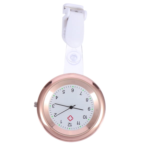 Reloj de enfermera de moda para mujer, reloj de enfermería médica, reloj de bolsillo con clip de aguja