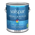 thumbnail image 3 of Valspar 21002 Ultra White Base Medallion Plus Interior Paint & Primer, Flat, 1 Gallon, 3 of 5