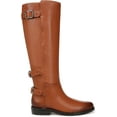 thumbnail image 2 of Franco Sarto Women's Padova Knee High Boot Tobacco Brown 8M, 2 of 5