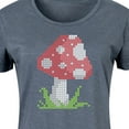 thumbnail image 3 of Instant Message - Cross Stitch Mushroom - Women's Any Way Dress, 3 of 6