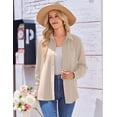 thumbnail image 4 of Zeagoo Long Sleeve Button Down Shirts for Women Business Casual Blouses Button Up Clothes Fashion Tops, 4 of 6