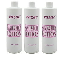 [3 PACK] Razac Hand & Body Lotion 16 OZ * BEAUTY TALK LA *