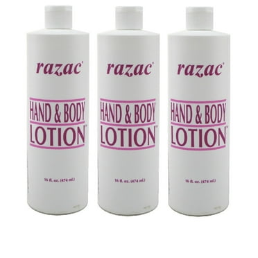 [3 PACK] Razac Hand & Body Lotion 16 OZ * BEAUTY TALK LA *