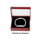 thumbnail image 3 of Pulsera de tejido chino Horoz con corazones 18cm Plata 925, 3 of 3
