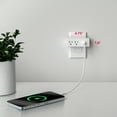 thumbnail image 5 of Energizer 4 Device Wall Tap with 20W USB C PD Fast Charging 18W USB A Dual AC Outlets Multi Port Charger for iPhone Samsung Tablets and USB Devices, 5 of 9