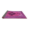 thumbnail image 2 of Ahgly Company Indoor Square Medallion Pink Traditional Area Rugs, 3' Square, 2 of 4