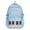 Blue, variant on Polka Dot Printed Backpack, Lightweight Loptop Backpack with Pendant, Multi-layer Backpack for Travel Shopping (Wine Red)