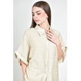 thumbnail image 4 of Conjunto camisero con brillo Roman Fashion /Juvenil, 01645 (Beige) beige M, 4 of 5
