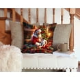 thumbnail image 3 of Carolines Treasures DAC4128PW1414 14 x 14 in. Jack Russell Terrier & Santa Claus Throw Pillow, 3 of 6