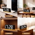 thumbnail image 5 of Sanmadrola Digital Alarm Clock for Bedroom Bedside, Loud Alarm Clock for Heavy Sleepers, Desk Clock for Living Room with Dimmer Light, Temperature, Dual Alarm, Snooze, Large Big Numbers for Seniors, 5 of 9