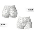 thumbnail image 5 of Naloa Poodle Dog Biker Shorts for Women Seamless Scrunch Short Women’s Yoga Shorts for Gym Running Sport Shorts - XX-Large, 5 of 9