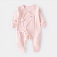 thumbnail image 2 of CAUYDY Girls Clothes for Baby Newborn Sleepers 3 6 9 12 18 24 Months Preemie Long Sleeve Romper Infant Girl Pajamas Fall Winter Toddler Bodysuit Sizes 0-1 Months,Pink, 2 of 4