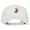 White, variant on New Jersey State Flag Map Embroidered Unstructured Washed Cap - Black OSFM