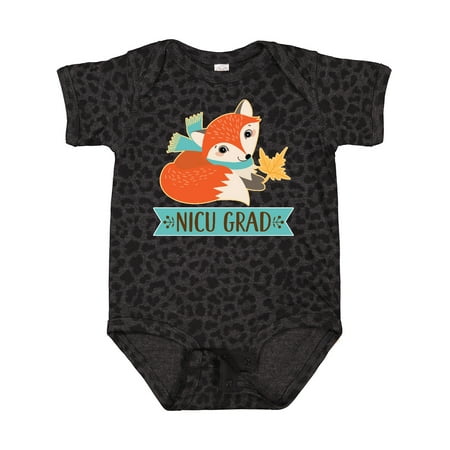 

Inktastic NICU Grad Woodland Fox Gift Baby Boy or Baby Girl Bodysuit