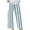 Sky Blue, variant on Seductiva Women's Casual Pants Women's Non Pocket Floral Cotton Linen Casual Pants