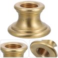 thumbnail image 2 of HOMEMAXS 1 Set Brass Light Fixture Repair Supplies Turned Lamp Spindle Coupling Rod M10 Brass Pipe Coupling Lamp Repair Rod, 2 of 8