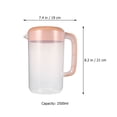 thumbnail image 2 of Raindrops Large Water Pitcher Water Pitcher Pink For Daily Life 1Set, 2 of 8