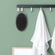 thumbnail image 5 of Cepillo de baño ovalado colgante único de 1 pieza color gris, 5 of 6