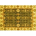 thumbnail image 1 of Ahgly Company Indoor Rectangle Oriental Yellow Traditional Area Rugs, 7' x 10', 1 of 4