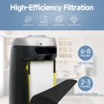 thumbnail image 3 of SAKEGDY FLT4825 HEPA Filter B Compatible with Air Purifier models AC4825 AC4300 AC4800 AC4900 AC4850, 2 True HEPA Filters + 6 Acti, 3 of 9